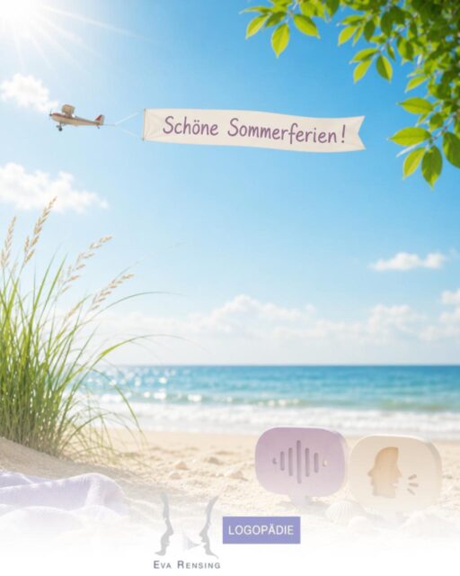 ☀️ Wir wünschen wunderschöne Sommerferien! 💜

Wir wünschen allen Kindern, Familien und Patienten eine erholsame, sonnige und unbeschwerte Ferienzeit. 🌴🍦

Und falls die Ferien auch dafür genutzt werden sollen, sprachliche Fortschritte gezielt voranzubringen, bieten sie dafür oft die besten Voraussetzungen: Ohne Schulstress und mit mehr zeitlicher Flexibilität lassen sich mehrere Therapieeinheiten pro Woche vereinbaren - ideal im Rahmen einer Intensivlogopädie.

Ob Sprachentwicklung, Aussprache, Stimme oder Schlucken: wir beraten gerne individuell, welche Möglichkeiten in den Sommerferien bestehen.

Genießt den Sommer und passt gut auf euch auf! ☀️🫂